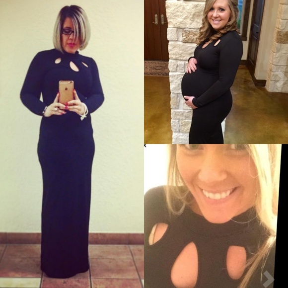 Black Evening Gown - Picture 6 of 8